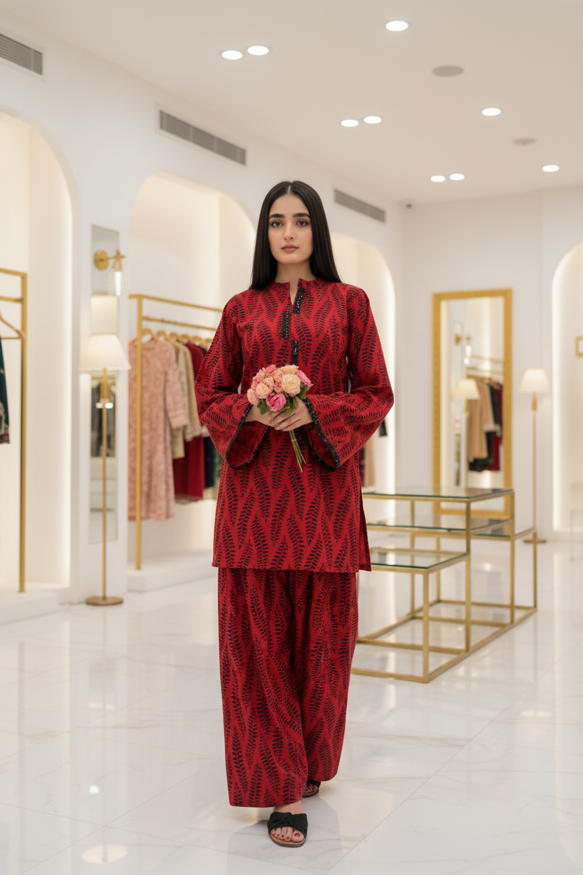 Premium khaddar Farshi shalwar set