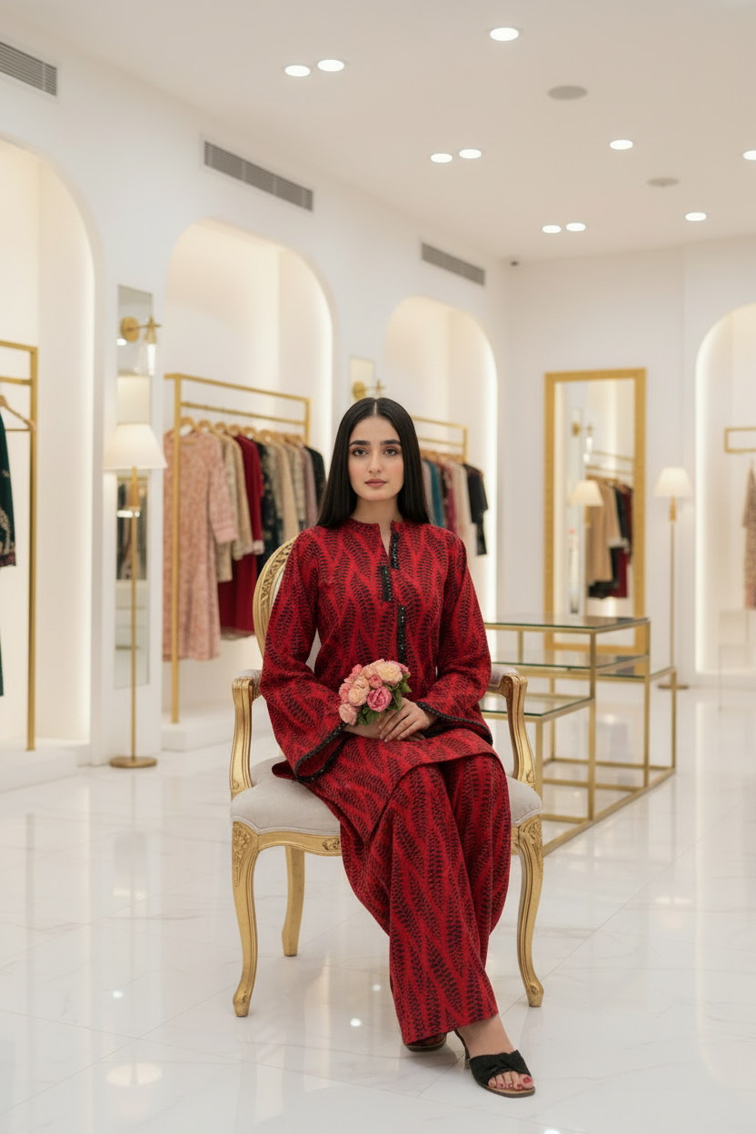 Premium khaddar Farshi shalwar set